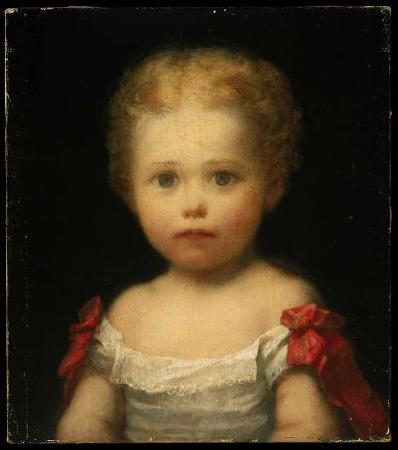 William Morris Hunt Portrait of Morris Hunt by his father oil painting image
